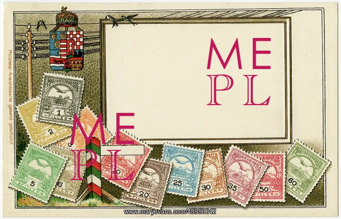 : Stamp Card produced by Ottmar Zeihar - Hungary : Stamp Card produced by Ottmar Zeihar - Hungary