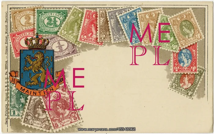 : Stamp Card produced by Ottmar Zeihar - The Netherlands : Stamp Card produced by Ottmar Zeihar - The Netherlands