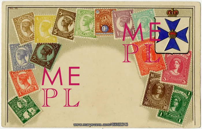 : Stamp Card produced by Ottmar Zeihar - Queensland, Australia : Stamp Card produced by Ottmar Zeihar - Queensland, Australia
