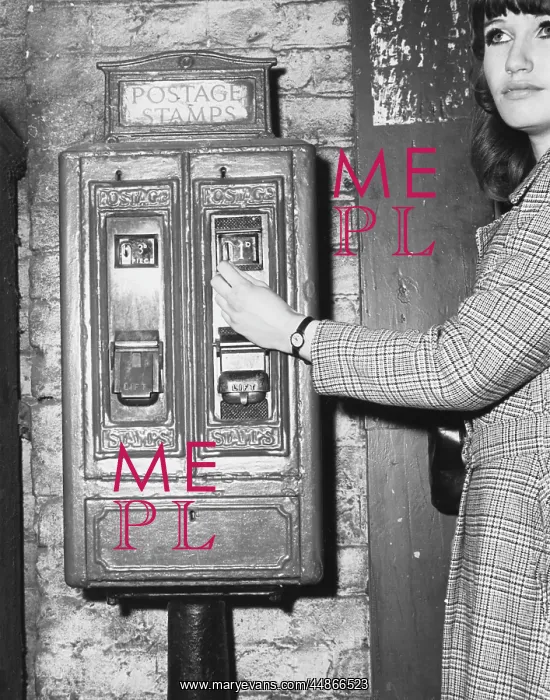 : STAMP MACHINE 1960S : STAMP MACHINE 1960S