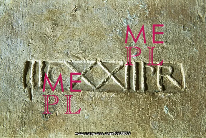 : stamp of the XXII legion : stamp of the XXII legion