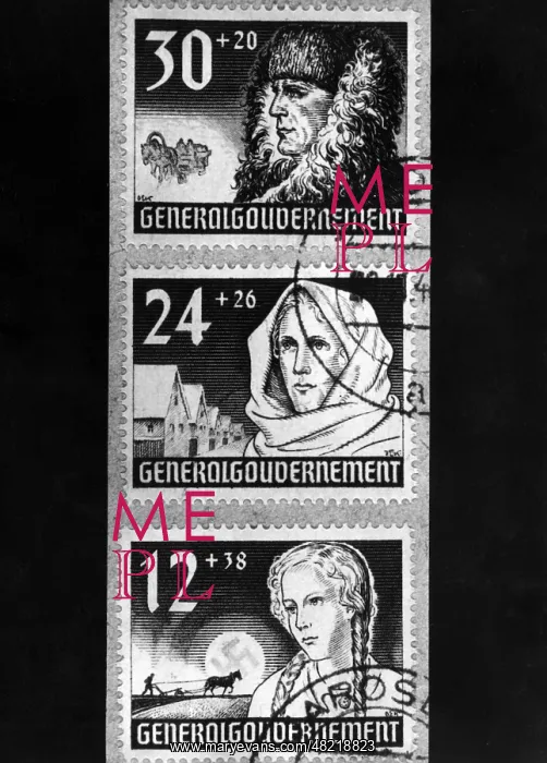 : Stamps of the General Government, 1940 : Stamps of the General Government, 1940