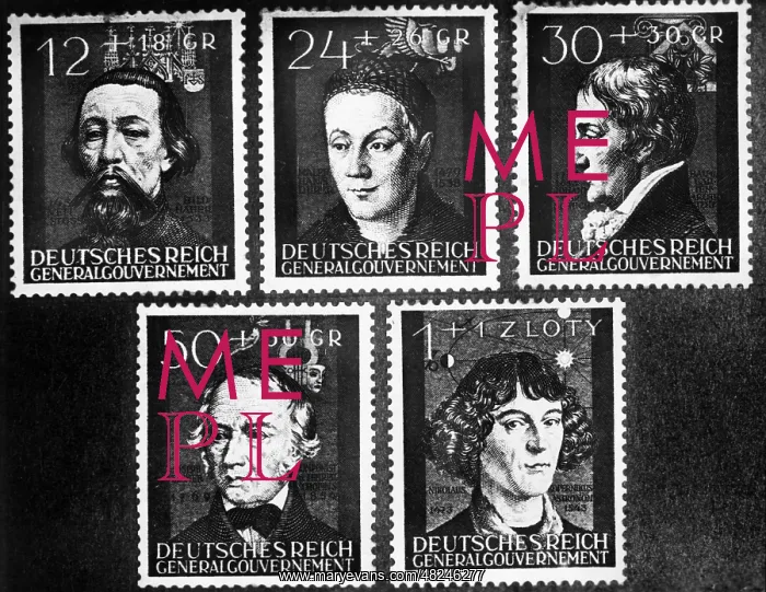 : Stamps of the General Government, 1942 : Stamps of the General Government, 1942