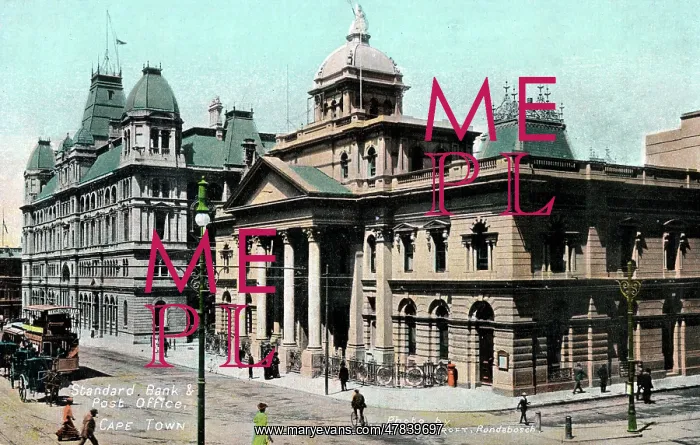 : Standard Bank and Post Office - Cape Town, South Africa : Standard Bank and Post Office - Cape Town, South Africa