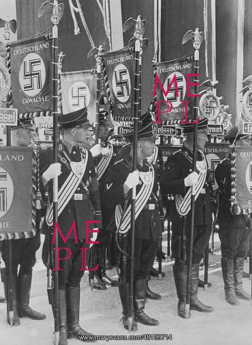: Standard bearers of the SS, 1937 : Standard bearers of the SS, 1937
