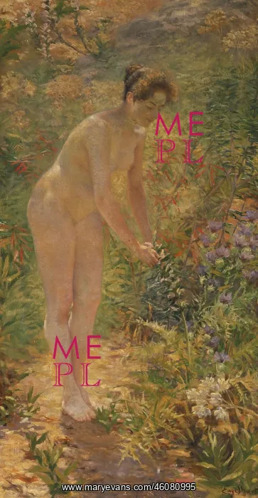 : Standing female nude : Standing female nude