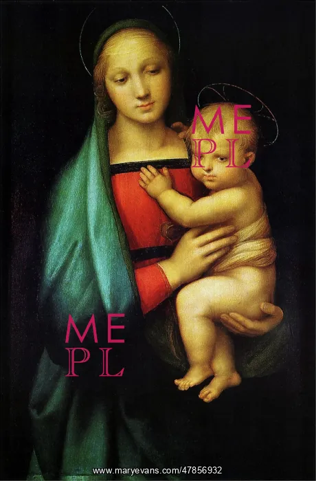 : Standing Madonna, by Raphael : Standing Madonna, by Raphael