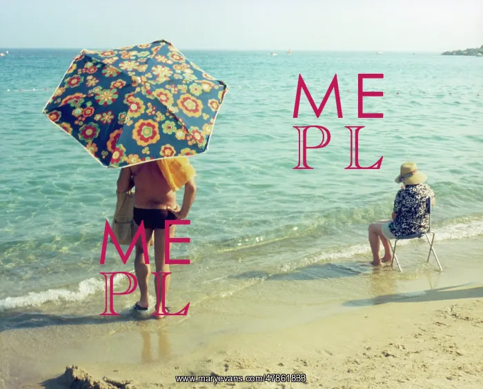 : Standing and sitting by the edge of the sea : Standing and sitting by the edge of the sea