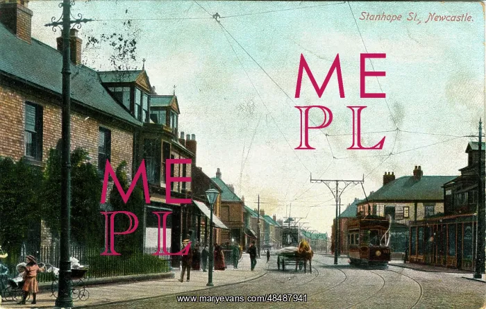 : Stanhope Street, Newcastle-upon-Tyne, Northumberland : Stanhope Street, Newcastle-upon-Tyne, Northumberland