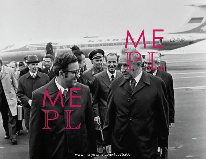 : Stanko Todorov visiting USSR : Stanko Todorov visiting USSR