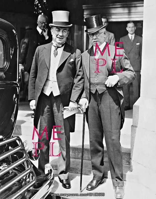 : Stanley Baldwin and James Henry Thomas, 1932 : Stanley Baldwin and James Henry Thomas, 1932