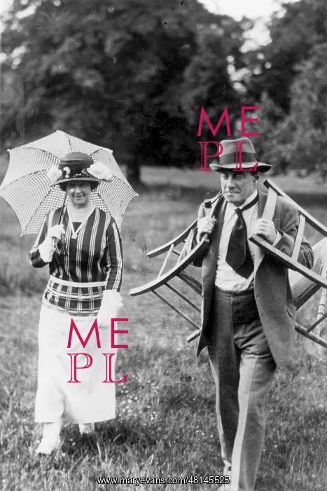 : Stanley Baldwin with his wife, 1929 : Stanley Baldwin with his wife, 1929