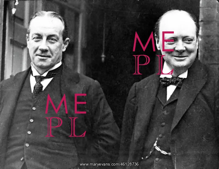 : Stanley Baldwin and Winston Churchill : Stanley Baldwin and Winston Churchill