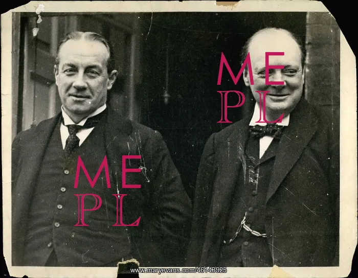 : Stanley Baldwin and Winston Churchill : Stanley Baldwin and Winston Churchill