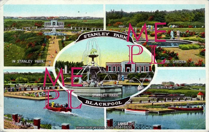 : Stanley Park, Blackpool, Lancashire : Stanley Park, Blackpool, Lancashire
