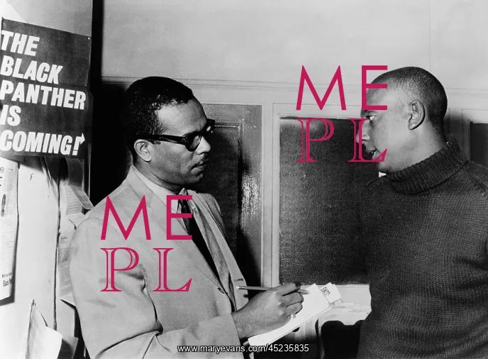 : Stanley S. Scott interviewing Stokely Carmichael ? : Stanley S. Scott interviewing Stokely Carmichael ?