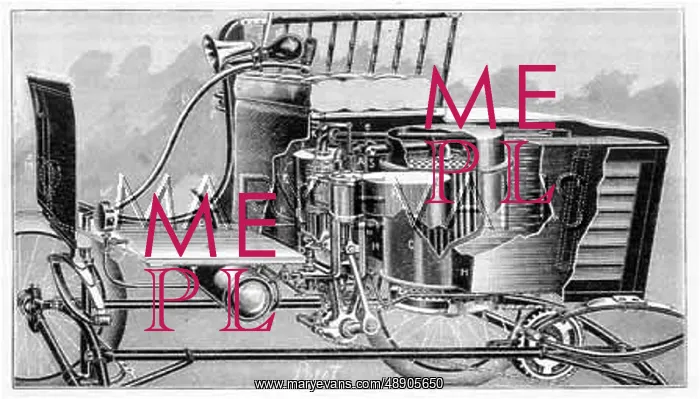 : STANLEY STEAMER CAR / 1899 : STANLEY STEAMER CAR / 1899