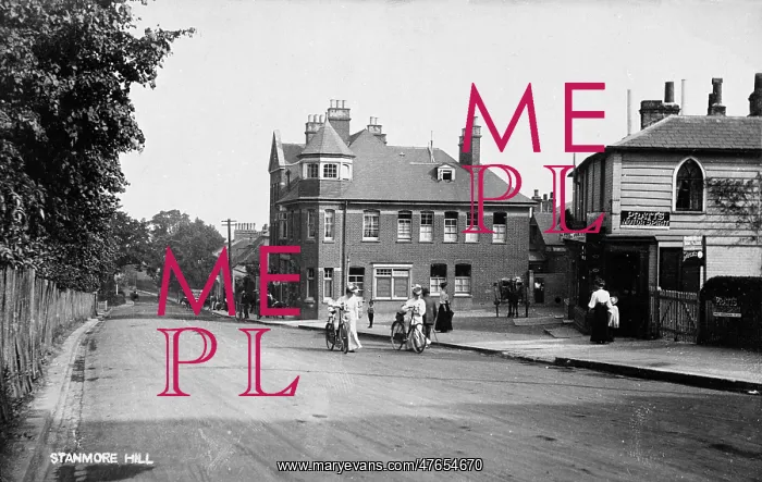 : Stanmore Hill, Stanmore, Middlesex : Stanmore Hill, Stanmore, Middlesex