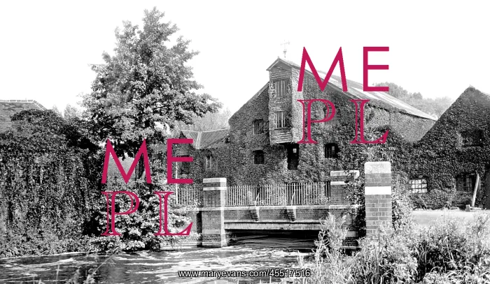  : Stanwell Moor, the Old Mill c1955