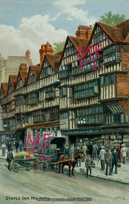 : Staple Inn, Holborn, London : Staple Inn, Holborn, London