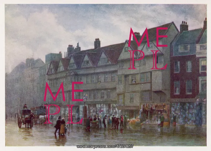 : STAPLES INN / HOLBORN 1884 : STAPLES INN / HOLBORN 1884