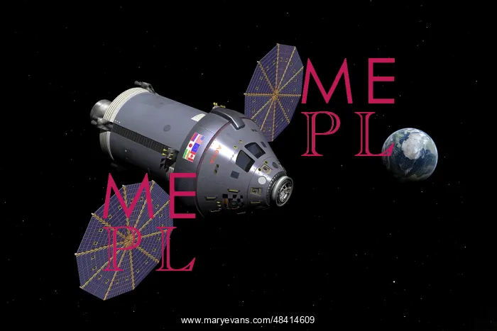 : Starboard side of the next generation Deep Space Vehicle : Starboard side of the next generation Deep Space Vehicle