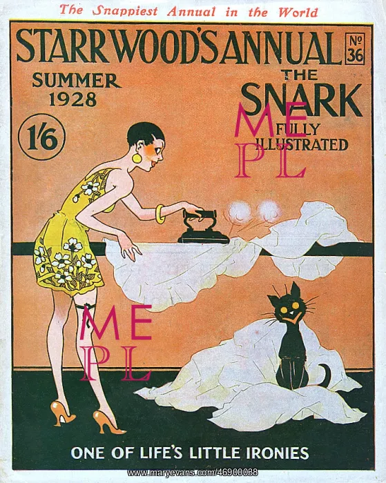 : Starr Wood's Annual The Snark - ironing : Starr Wood's Annual The Snark - ironing