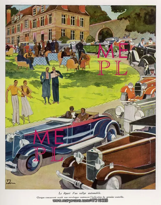 : START OF A CAR RALLY : START OF A CAR RALLY