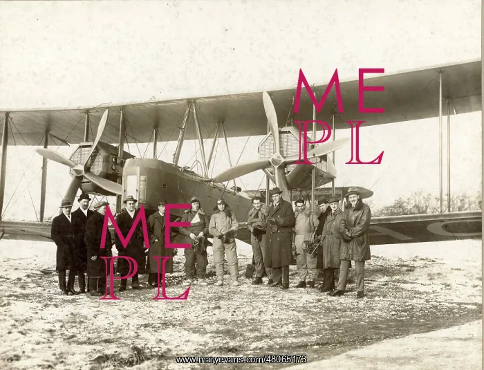 : The start of the England to Australia flight : The start of the England to Australia flight