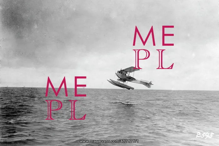 : Starting German seaplane, 1917 : Starting German seaplane, 1917