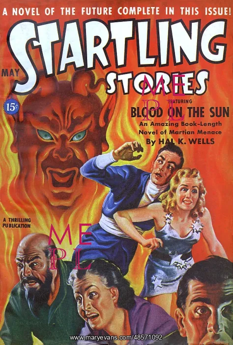 : Startling Stories - Blood on the Sun : Startling Stories - Blood on the Sun