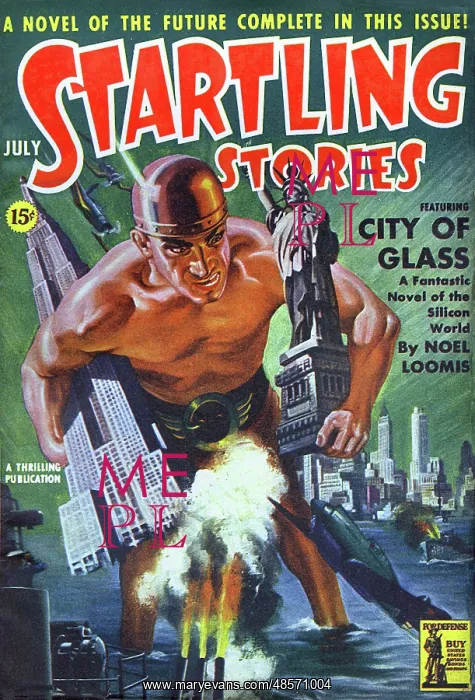  : Startling Stories - City of Glass