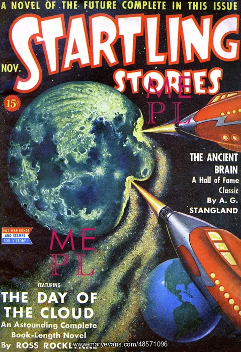 : Startling Stories - The Day of the Cloud : Startling Stories - The Day of the Cloud