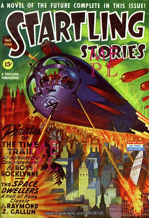 : Startling Stories - Sci Fi Mag - Pirates of the Time Trail : Startling Stories - Sci Fi Mag - Pirates of the Time Trail