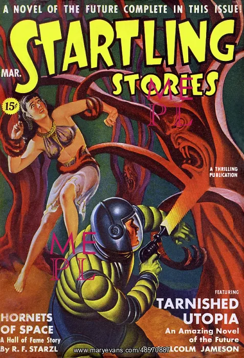 : Startling Stories - Tarnished Utopia : Startling Stories - Tarnished Utopia