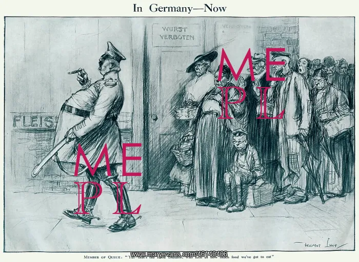 : Starvation in Germany towards the end of WW1 : Starvation in Germany towards the end of WW1