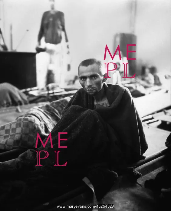 : Starving inmate of Gusen concentration camp in : Starving inmate of Gusen concentration camp in