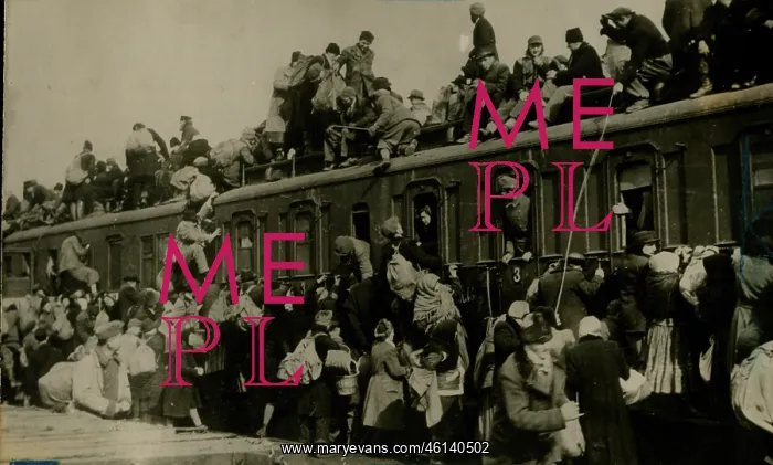 : Starving people in Budapest, Hungary : Starving people in Budapest, Hungary