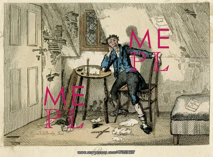  : A starving poet in his attic room