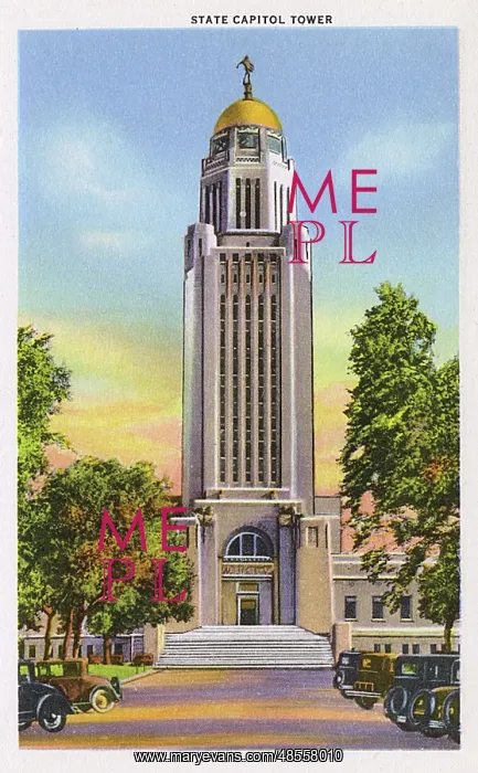  : State Capitol Tower, Lincoln, Nebraska, USA