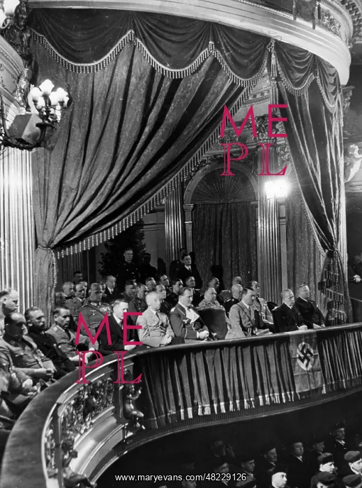 : State ceremony at the Staatsoper Berlin, 1935 : State ceremony at the Staatsoper Berlin, 1935