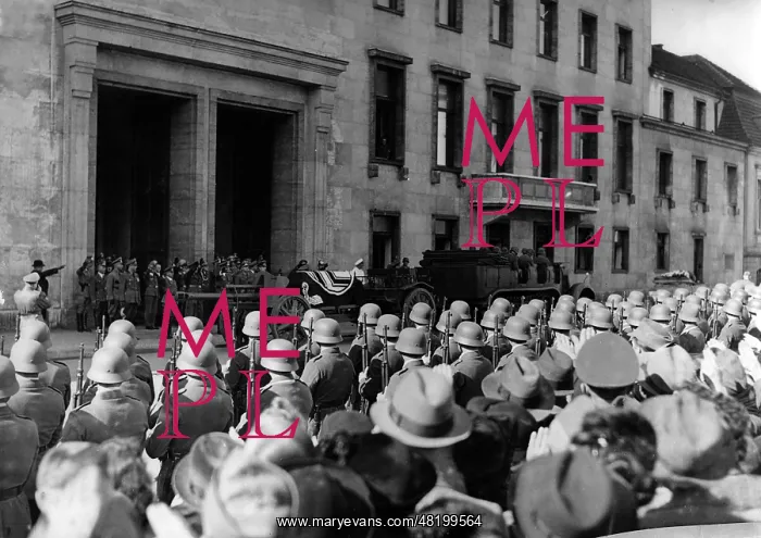 : State ceremony for Wilhelm Kube, 1943 : State ceremony for Wilhelm Kube, 1943