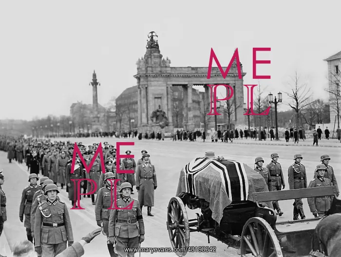 : State funeral of General Karl Becker, 1940 : State funeral of General Karl Becker, 1940