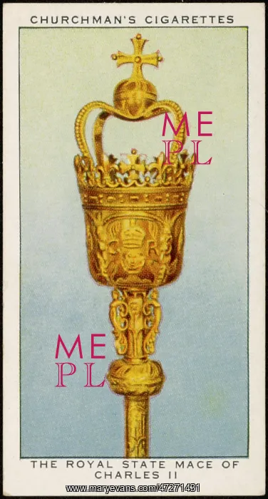 : STATE MACE OF CHARLES II : STATE MACE OF CHARLES II
