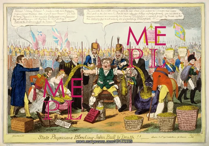 : State physicians bleeding John Bull to death!! : State physicians bleeding John Bull to death!!