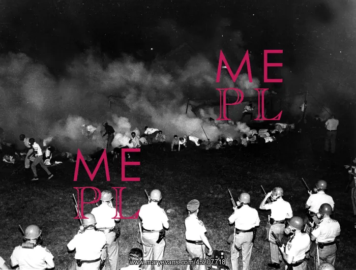 : State troopers scatter demonstrators with ? : State troopers scatter demonstrators with ?