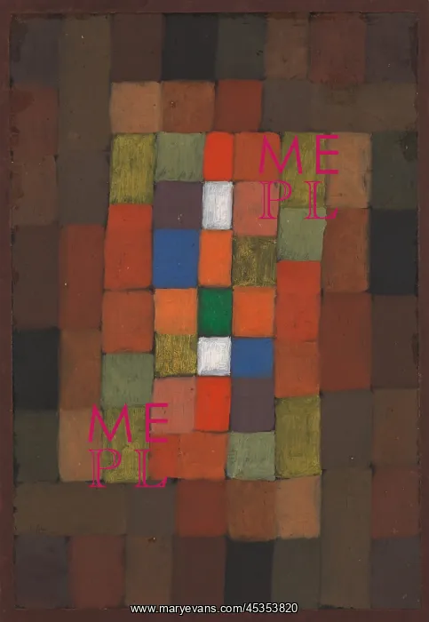 : STATIC-DYNAMIC GRADATION, by Paul Klee : STATIC-DYNAMIC GRADATION, by Paul Klee