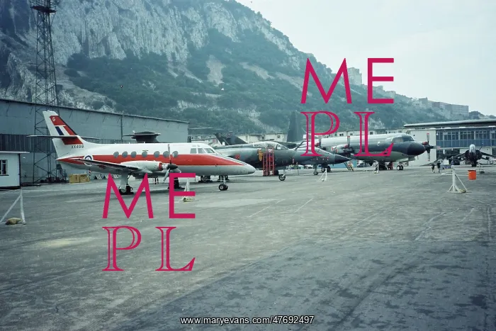 : Static line-up for the air display at RAF Gibraltar : Static line-up for the air display at RAF Gibraltar