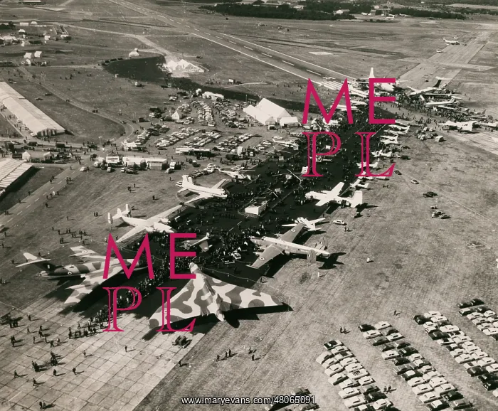 : The static park at the Farnborough Air Show : The static park at the Farnborough Air Show