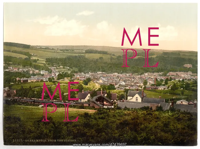 : From the station, Okehampton, England : From the station, Okehampton, England